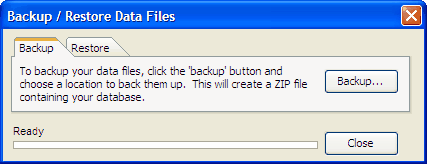 Backup and Restore