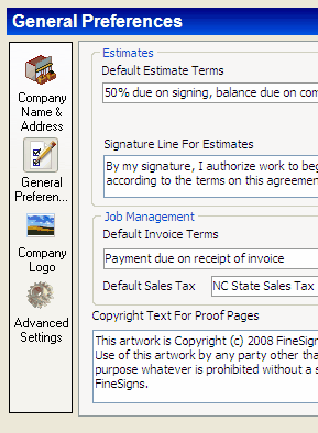 System Settings