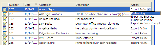 Export Transactions To QuickBooks